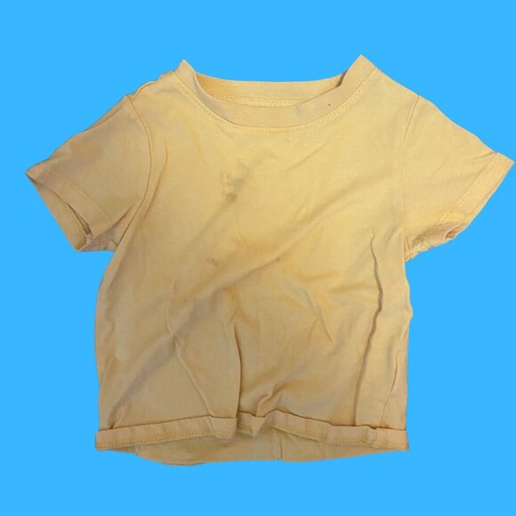 Epic Threads Toddler T-Shirt | Yellow Crewneck Tee | Size 2T | Cotton Blend - Picture 2 of 7